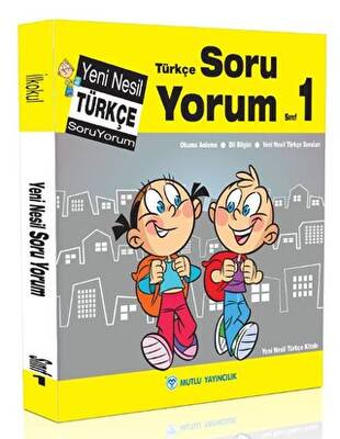 Mutlu Yayıncılık 1. Sınıf Türkçe Soru Yorum - 1