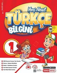 Kırmızı Beyaz Yayınları 1. Sınıf Yeni Nesil Türkçe Bilgini - 1