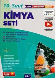 Çap Yayınları 10. Sınıf Anadolu Lisesi Kimya Seti - 1