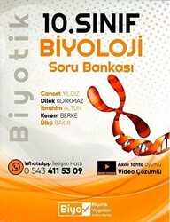 Biyotik Yayınları 10. Sınıf Biyoloji Biyotik Soru Bankası - 1