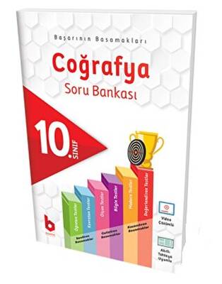 Basamak Yayınları 10. Sınıf Coğrafya Soru Bankası - 1