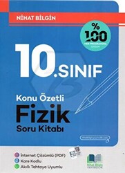 Nihat Bilgin Yayınları 10. Sınıf Fizik Konu Özetli Soru Kitabı - 1