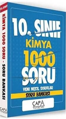 Çapa Yayınları 10. Sınıf Kimya Soru Bankası 1000 Soru - 1