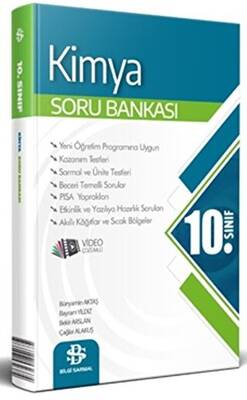 Bilgi Sarmal Yayınları 10. Sınıf Kimya Soru Bankası - 1