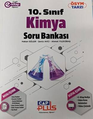 Çap Yayınları 10. Sınıf Kimya Soru Bankası - 1