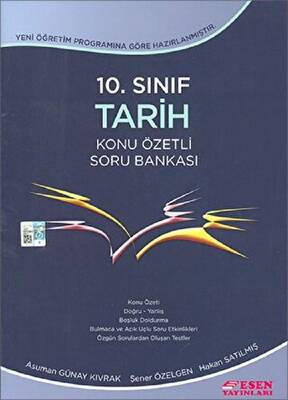 Esen Yayınları 10. Sınıf Tarih Konu Özetli Soru Bankası - 1
