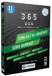Gezegen Yayıncılık 11. Sınıf 365 Gün Türk Dili ve Edebiyatı Soru Bankası - 1