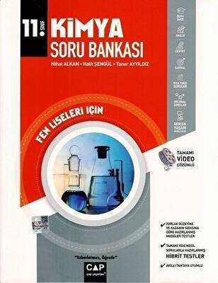 Çap Yayınları 11. Sınıf Fen Lisesi İçin Kimya Soru Bankası - 1