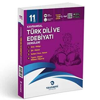 Tsunami Yayınları 11. Sınıf Kavramsal Türk Dili ve Edebiyatı Dergileri 4 Fasikül - 1
