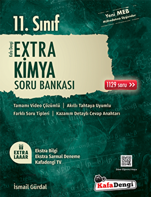 Kafa Dengi Yayınları 11. Sınıf Kimya Extra Soru Bankası - 1