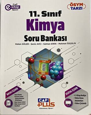 Çap Yayınları 11. Sınıf Kimya Soru Bankası - 1