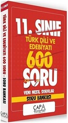 Çapa Yayınları 11. Sınıf Türk Dili ve Edebiyatı Soru Bankası - 1