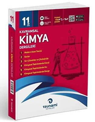 11. Sınıf Kavramsal Kimya Dergileri 6 Fasikül - 1