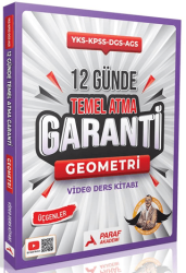 12 Günde Temel Atma Garanti Geometri Video Ders Kitabı - Paraf Akademi