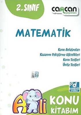 Cancan Yayınları 2. Sınıf Matematik Konu Kitabım - 1