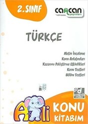 Cancan Yayınları 2. Sınıf 2022 Türkçe Konu Kitabım - 1
