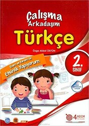 4 Adım Yayınları 2. Sınıf Türkçe Çalışma Arkadaşım - 1