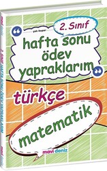 Mavi Deniz Yayınları 2. Sınıf Türkçe Hafta Sonu Ödev Yapraklarım - 1