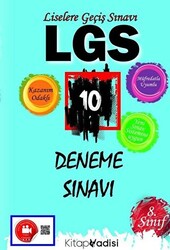 Kitap Vadisi Yayınları 8. Sınıf LGS 10 Deneme Sınavı - 1
