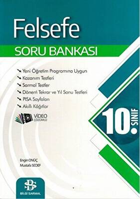Bilgi Sarmal Yayınları 2023 10. Sınıf Felsefe Soru Bankası - 1