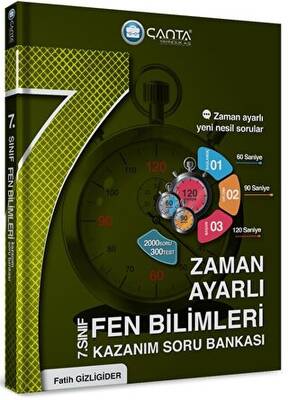 Çanta Yayınları 7. Sınıf Fen Bilimleri Zaman Ayarlı Kazanım Soru Bankası - 1