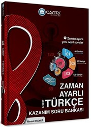 Çanta Yayınları 8. Sınıf Türkçe Zaman Ayarlı Kazanım Soru Bankası - 1