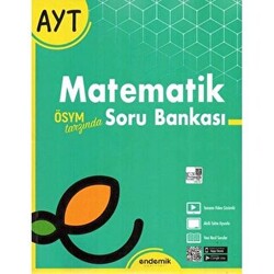 Endemik Yayınları AYT Matematik Soru Bankası - 1