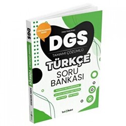 Tercih Akademi Yayınları 2022 DGS Türkçe Tamamı Çözümlü Soru Bankası - 1