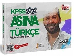 İSEM Yayıncılık 2022 KPSS Aşina Türkçe - 1