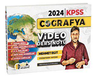 Eğit Akademi Mehmet Eğit 2024 KPSS Coğrafya Video Ders Notları - 1