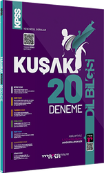 Marka Yayınları 2023 KPSS Dil Bilgisi Kolaydan Zora 20 Kuşak Deneme Tamamı Video Çözümlü - 1