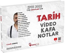 Hoca Kafası Yayınları 2022 KPSS Tarih Video Kafa Notlar - 1