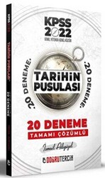 Doğru Tercih Yayınları 2022 KPSS Tarihin Pusulası Tamamı Çözümlü 20 Deneme - Doğru Tercih Yayınları