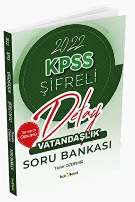Tercih Akademi Yayınları 2022 KPSS Vatandaşlık Tamamı Çözümlü Soru Bankası - 1