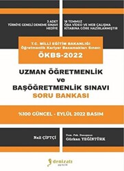 2022 MEB ÖKBS Uzman Öğretmenlik ve Başöğretmenlik Soru Bankası - 1