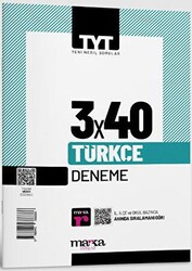 Marka Yayınları 2024 TYT Türkçe 3 Deneme Tamamı Video Çözümlü - 1