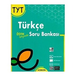 Endemik Yayınları TYT Türkçe Soru Bankası - 1