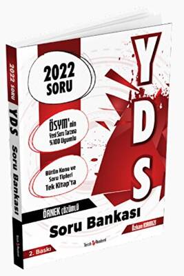 Tercih Akademi Yayınları 2022 YDS Soru Bankası - 1