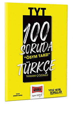 Yargı Yayınevi 2023 100 Soruda ÖSYM Tarzı TYT Türkçe Tamamı Çözümlü Soru Bankası - 1