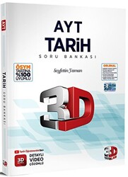 3D Yayınları AYT 3D Tarih Soru Bankası - 1