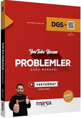 Marka Yayınları 2024 DGS Youtube Hocam Problemler Soru Bankası - 1