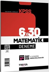 Marka Yayınları 2024 KPSS Matematik 6x30 Deneme Tamamı Video Çözümlü - 1