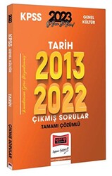 Yargı Yayınevi 2023 KPSS Tarih 2013-2022 Tamamı Çözümlü Çıkmış Sorular Yargı Yayınları - 1