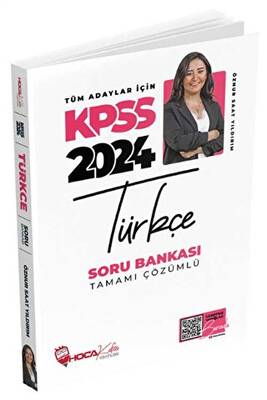 Hoca Kafası Yayınları 2024 KPSS Türkçe Soru Bankası - 1