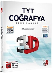 3D Yayınları TYT Coğrafya Soru Bankası - 1
