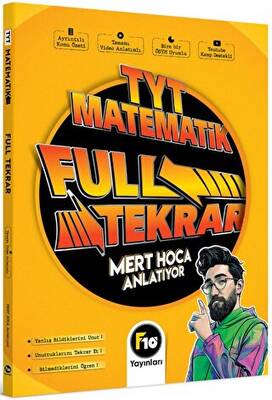 F10 Yayınları TYT Matematik Full Tekrar Video Ders Kitabı - 1