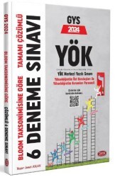 YÖK GYS 6 Deneme Sınavı Karekod Çözümlü - Data Yayınları