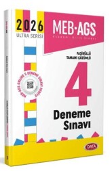 2026 AGS Fasiküllü Tamamı Çözümlü 4 Deneme Sınavı - Data Yayınları