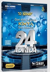 Sınav Yayınları 24 Adımda 10. Sınıf Özel Konu Anlatımlı Kimya Soru Bankası - 1