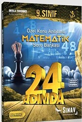 Sınav Yayınları 24 Adımda 9. Sınıf Özel Konu Anlatımlı Matematik Soru Bankası - 1